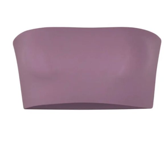 Skims Fits Everybody Bandeau Bra ONLY in Plum Purple Size Small NWT RARE - Picture 2 of 7
